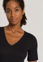 Hanro Cotton Seamless shirt V hals
