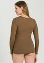 Hanro Luxe warmwear top met zijde