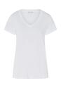 Hanro T-shirt korte mouw V hals