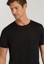 Hanro T-shirt ronde hals korte mouw