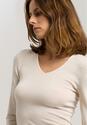 Hanro Top lange mouw Woolen Silk