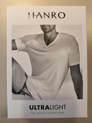 Hanro T-Shirt met v-hals